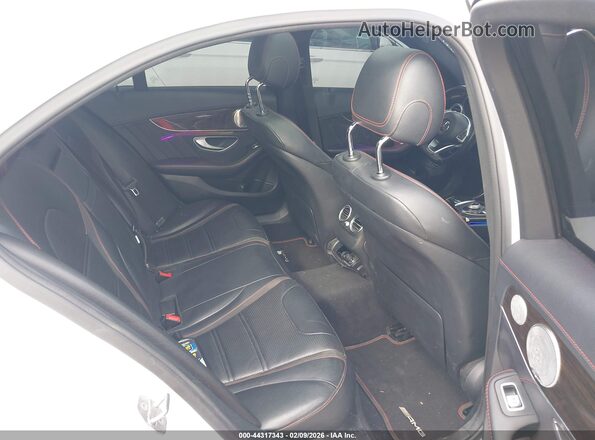55SWF6EBXJU274779 2018 MERCEDES-BENZ AMG C 43 White VIN կոդի պիտակի տեսք
