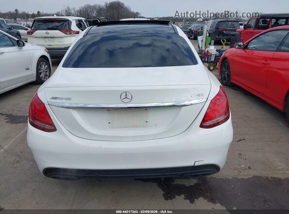 55SWF6EBXJU274779 2018 MERCEDES-BENZ AMG C 43 White 