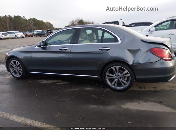 55SWF8DB4KU317043 2019 MERCEDES-BENZ C-CLASS Gray 360 interior view