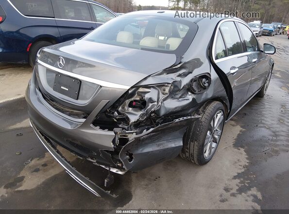 55SWF8DB4KU317043 2019 MERCEDES-BENZ C-CLASS Gray Front view
