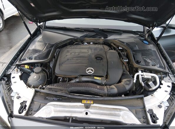 55SWF8DB4KU317043 2019 MERCEDES-BENZ C-CLASS Gray Rear view