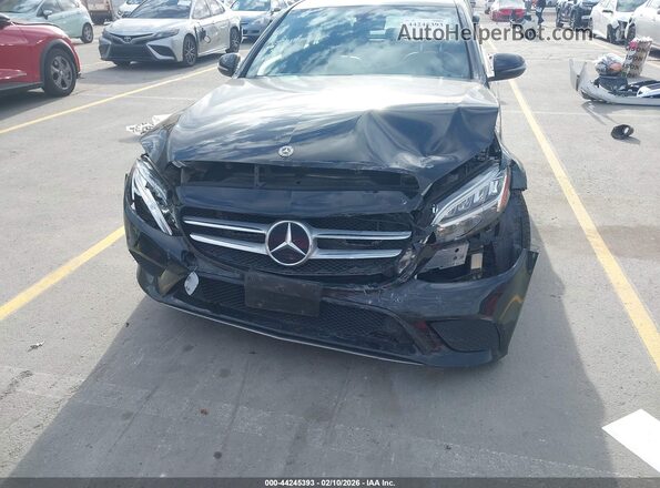 55SWF8DB5KU314751 2019 MERCEDES-BENZ C-CLASS Black Вид спереду