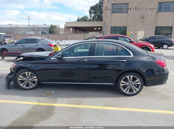 55SWF8DB5KU314751 2019 MERCEDES-BENZ C-CLASS Black Вид задньої частини салону
