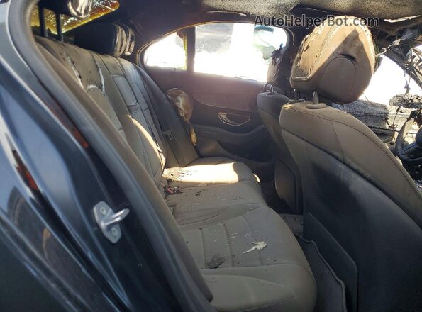 55SWF8DB9KU293175 2019 MERCEDES-BENZ C Black Вид задніх сидінь