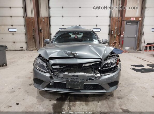 55SWF8EB2KU289161 2019 MERCEDES-BENZ C-CLASS Gray 