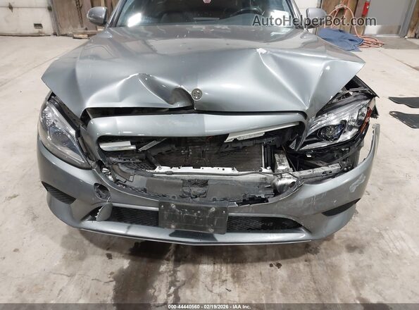 55SWF8EB2KU289161 2019 MERCEDES-BENZ C-CLASS Gray 