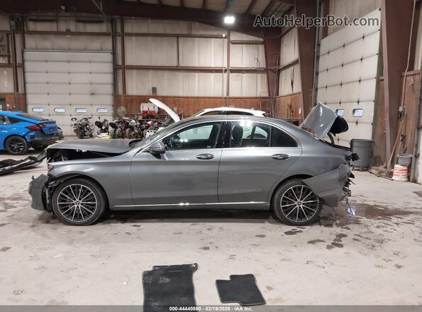 55SWF8EB2KU289161 2019 MERCEDES-BENZ C-CLASS Gray 