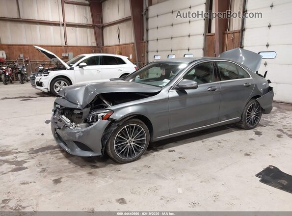 55SWF8EB2KU289161 2019 MERCEDES-BENZ C-CLASS Gray 