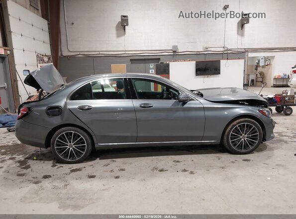 55SWF8EB2KU289161 2019 MERCEDES-BENZ C-CLASS Gray 