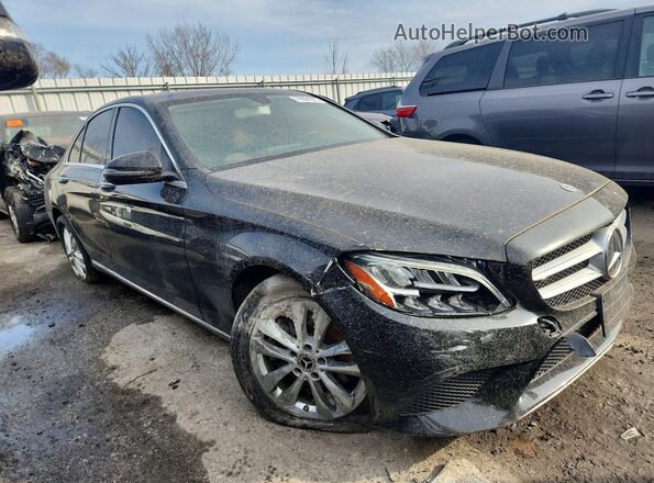 55SWF8EB2KU314608 2019 MERCEDES-BENZ C Black 