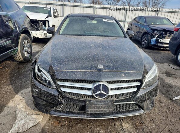 55SWF8EB2KU314608 2019 MERCEDES-BENZ C Black 