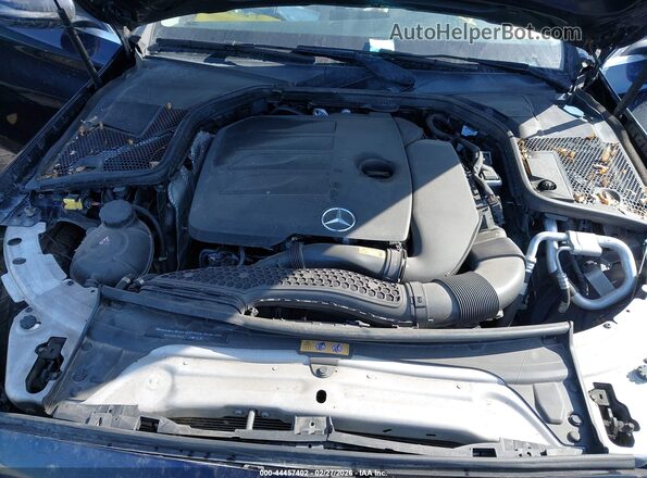 55SWF8EB4KU291641 2019 MERCEDES-BENZ C-CLASS Blue უკანა ხედი