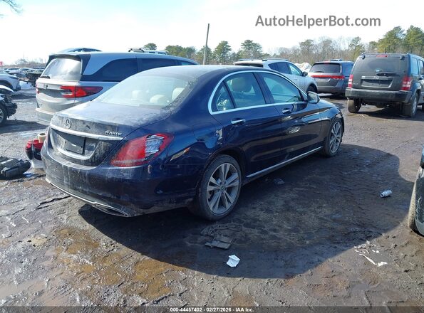 55SWF8EB4KU291641 2019 MERCEDES-BENZ C-CLASS Blue უკანა მარჯვენა