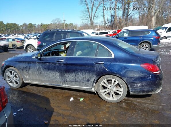 55SWF8EB4KU291641 2019 MERCEDES-BENZ C-CLASS Blue სალონის 360-გრადუსიანი ხედი