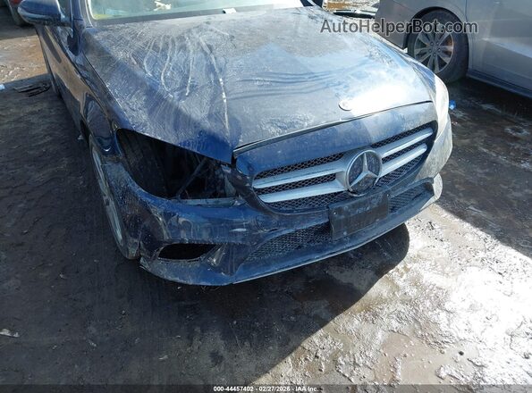 55SWF8EB4KU291641 2019 MERCEDES-BENZ C-CLASS Blue წინა ხედი