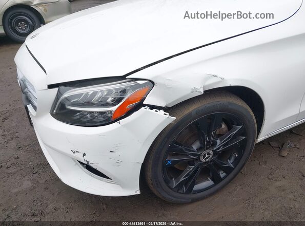 55SWF8EB7KU284330 2019 MERCEDES-BENZ C-CLASS White 