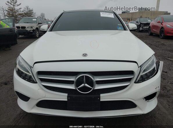 55SWF8EB7KU284330 2019 MERCEDES-BENZ C-CLASS White 
