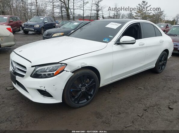 55SWF8EB7KU284330 2019 MERCEDES-BENZ C-CLASS White 