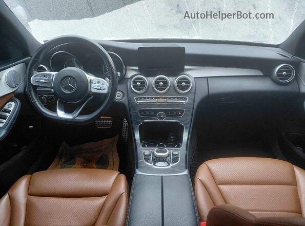 55SWF8EB9KU321104 2019 MERCEDES-BENZ C Черный 