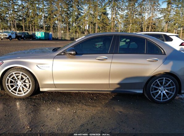 55SWF8GB8KU277433 2019 MERCEDES-BENZ AMG C 63 Silver 
