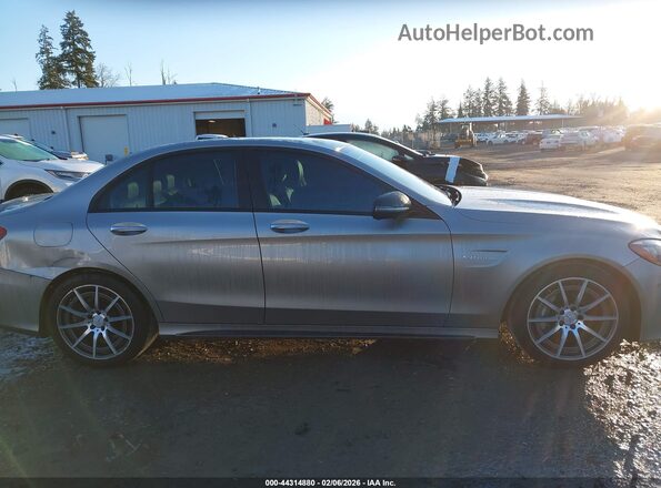 55SWF8GB8KU277433 2019 MERCEDES-BENZ AMG C 63 Silver 
