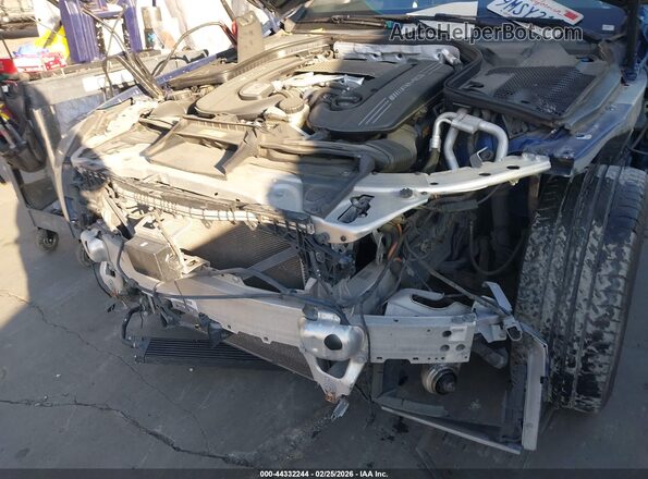 55SWF8HB1HU218120 2017 MERCEDES-BENZ AMG C 63 Blue Front view