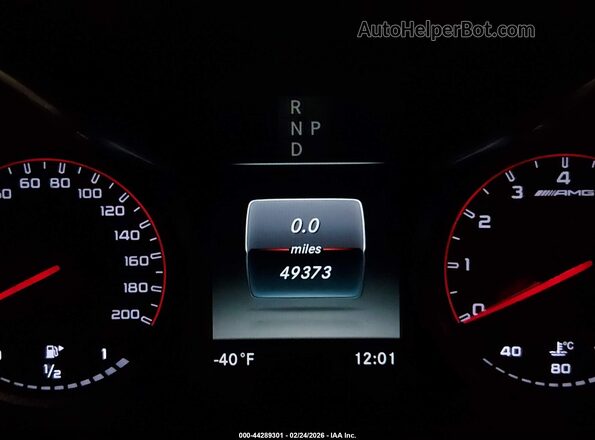55SWF8HBXHU181651 2017 MERCEDES-BENZ AMG C 63 White Հետևի նստատեղերի տեսք