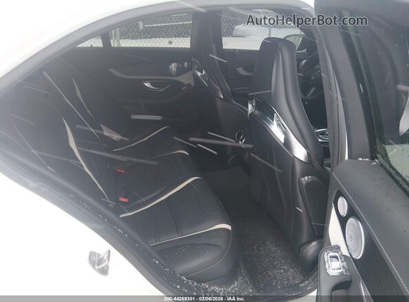 55SWF8HBXHU181651 2017 MERCEDES-BENZ AMG C 63 White VIN կոդի պիտակի տեսք