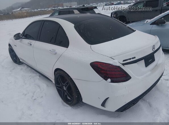 55SWF8HBXHU181651 2017 MERCEDES-BENZ AMG C 63 White Հետևի ձախ