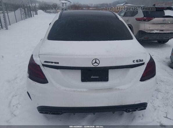 55SWF8HBXHU181651 2017 MERCEDES-BENZ AMG C 63 White 
