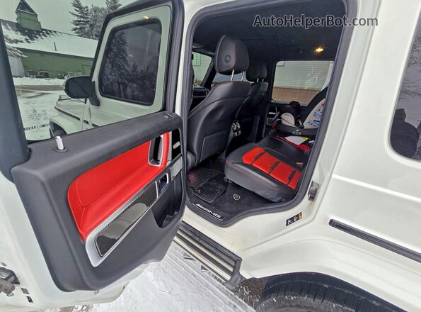 WDCYC7HJ4KX313508 2019 MERCEDES-BENZ G-CLASS Белый Вид салона спереди