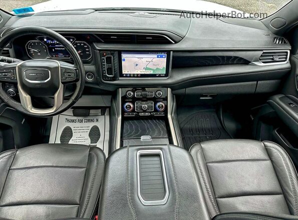 1GKS2DKL2MR186101 2021 GMC YUKON Белый Вид задних сидений
