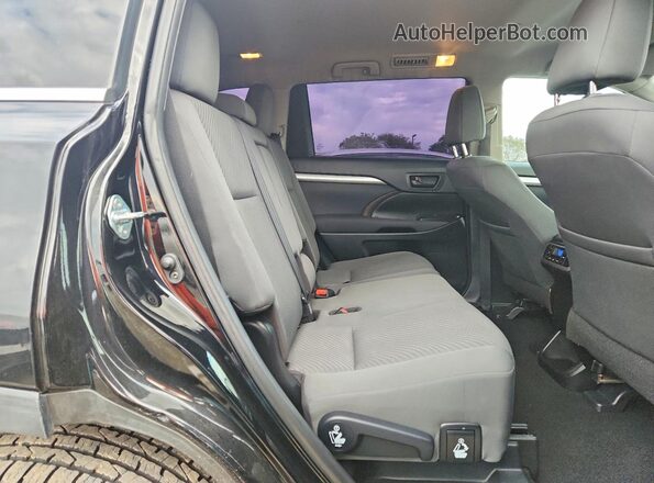 5TDBGRFH6KS075727 2019 TOYOTA HIGHLANDER HYBRID Черный 