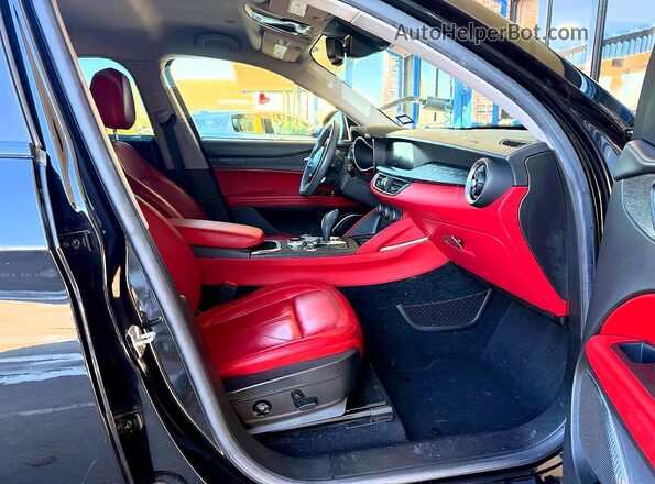 ZASPAJAN7L7C89828 2020 ALFA ROMEO STELVIO Черный Вид сзади