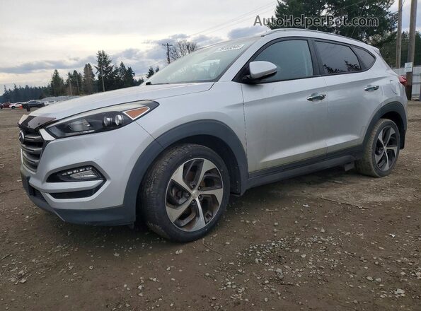 KM8J3CA25GU038786 2016 HYUNDAI TUCSON Серебряный 