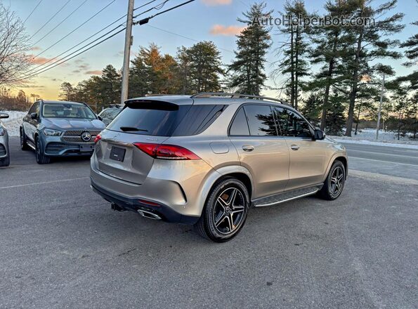 4JGFB4KB0LA182884 2020 MERCEDES-BENZ GLE-CLASS Золотой Передняя правая четверть