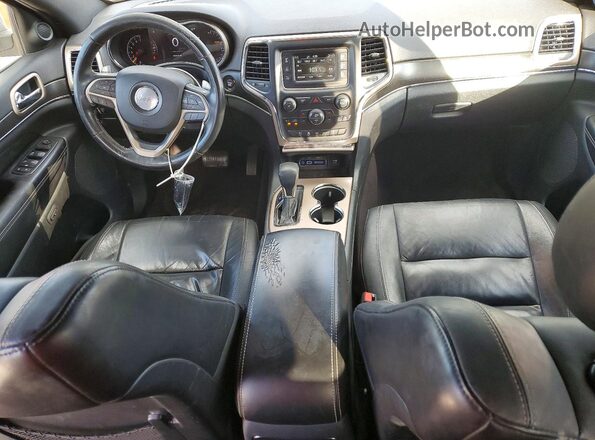 1C4RJEBG7HC793724 2017 JEEP GRAND CHER Black Vista del cuadro de instrumentos
