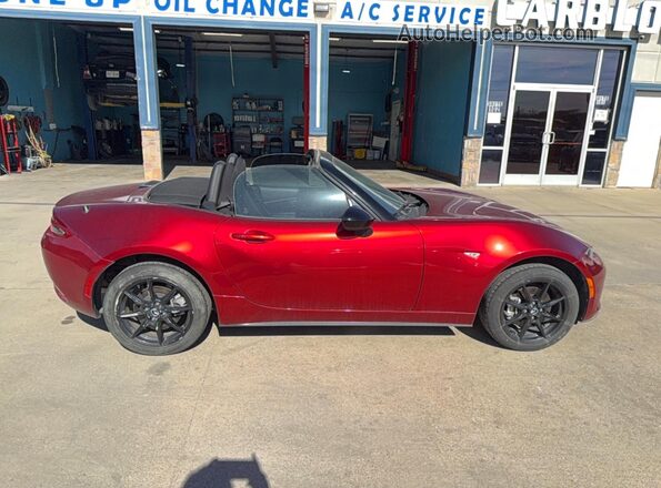 JM1NDAB70P0561948 2023 MAZDA MX-5 Red Вид наклейки з VIN-кодом