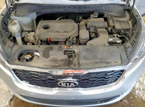 5XYPGDA37KG454253 2019 KIA SORENTO Серебряный 