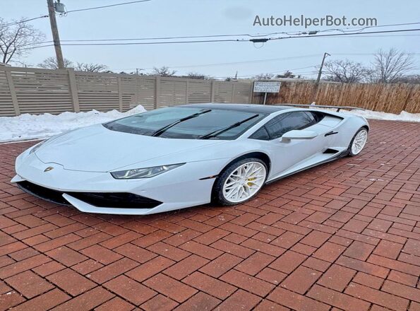 ZHWUC1ZF8FLA03249 2015 LAMBORGHINI HURACAN White 