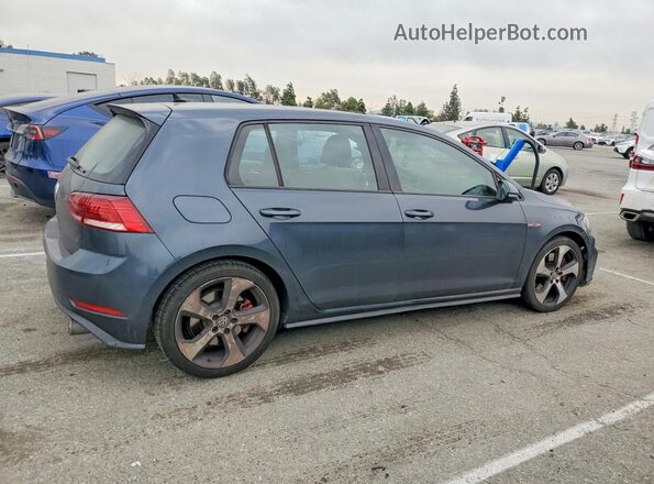 3VW6T7AU0KM015607 2019 VOLKSWAGEN GTI Gray Առջևի աջ