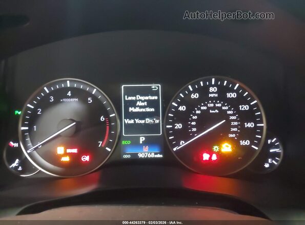 58ABK1GG1GU022284 2016 LEXUS ES 350 White Вид задніх сидінь