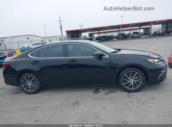 58ABK1GG4HU063378 2017 LEXUS ES 350 Черный Вид задней части салона