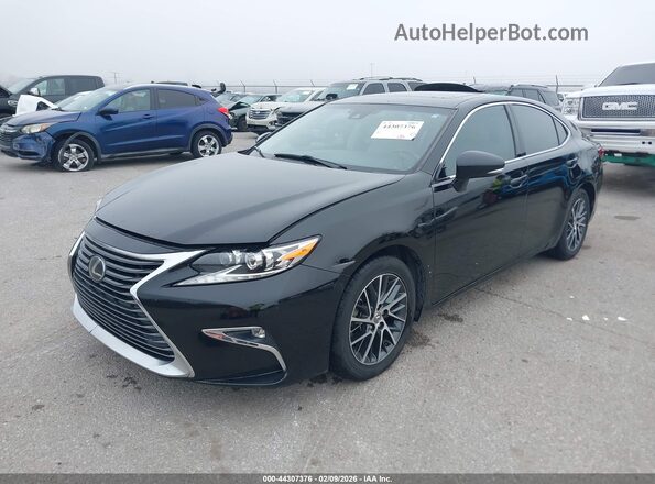 58ABK1GG4HU063378 2017 LEXUS ES 350 Черный Передняя левая четверть