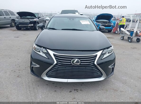 58ABK1GG4HU063378 2017 LEXUS ES 350 Черный Вид щитка приборов