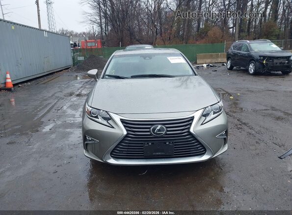 58ABK1GG6JU112957 2018 LEXUS ES 350 Silver Vista del cuadro de instrumentos