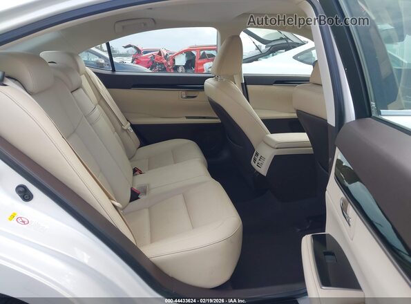 58ABK1GG7JU086787 2018 LEXUS ES 350 White Widok naklejki z numerem VIN