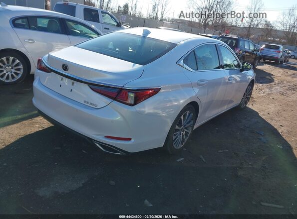 58ABZ1B17KU016612 2019 LEXUS ES 350 White Trasero derecho