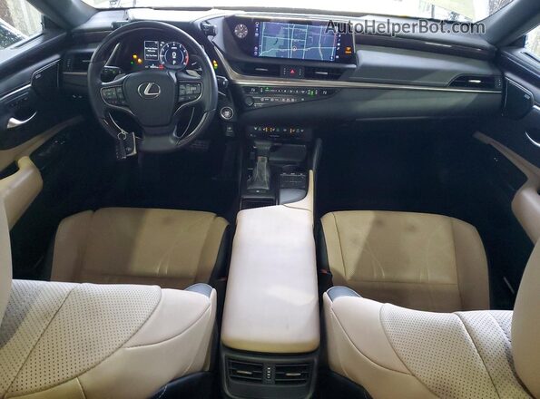 58ABZ1B18KU025173 2019 LEXUS ES Beige Vista del salpicadero