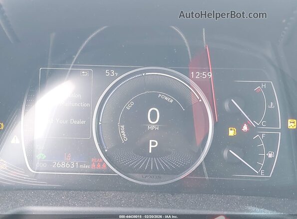 58AC21B16LU006552 2020 LEXUS ES 300H Black Vista de los asientos traseros